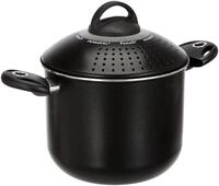 Pensofal, Serie Biostone, Topf Pastas&igrave; 5 Litri - 20 cm Schwarz