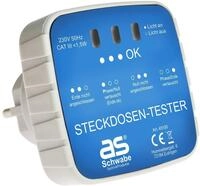 as - Schwabe Anschluss-Pr&uuml;fstecker &ndash; Diagnose-Stecker mit Kontrollleuchten-Anzeige
