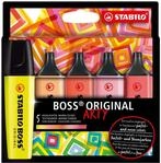 STABILO - Textmarker - BOSS ORIGINAL | ARTY, 5er Pack