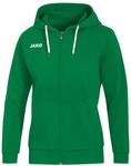 JAKO Damen Kapuzenjacke Base, Sportgr&uuml;n, 34