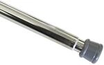 Gardinia Spannstange, Metall-Stange, Ausziehbar, Montage ohne Schrauben und Bohren,