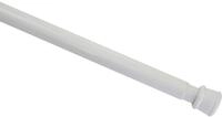 Gardinia Spannstange, Metall-Stange, Ausziehbar, Montage ohne Schrauben und Bohren,
