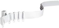 Gardinia Vorhangschienen-Set Flexline, Vorhangschiene, 12 Tr&auml;ger f&uuml;r Decken- oder
