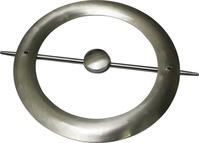 Gardinia Dekoring mit Stab und Magnet, Zum Drapieren von Gardinen und...