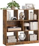 VASAGLE Custos Kollektion - B&uuml;cherregal, Regal, W&uuml;rfelregal, Standregal, 8...