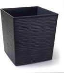 Siena Garden Pflanzgef&auml;&szlig; Biron graphit Kunststoff 40 cm