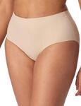Schiesser Damen Maxislip Invisible Soft Taillen-Shapewear, Sand_166916, 40 EU