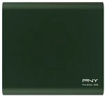 PNY Pro Elite CS2060 Color Edition 500GB USB 3.2 Gen 2 Portable SSD Typ-C Dunkelgr&uuml;n