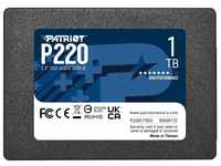 Patriot Memory P220 Internes Solid State Drive 1TB SSD SATA 3 2,5 Zoll