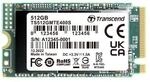 Transcend MTE400S 512GB M.2 2242 NVMe PCIe Gen3x4, 3D NAND, DRAM-Less, Bis zu