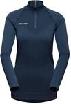 Mammut Trift Langarmshirt mit halbem Rei&szlig;verschluss Damen Marine S