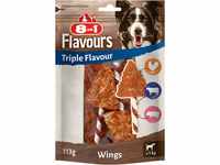 8in1 Triple Flavour Wings Kaustangen für Hunde - Kausnacks mit extra viel...