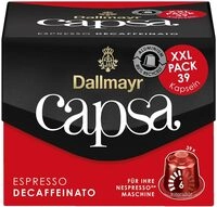 Dallmayr Capsa Espresso entkoffeiniert 39 Kapseln