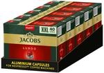 Jacobs Kaffeekapseln Lungo Classico, Megapack XXL, Intensit&auml;t 6/12, 5 x 40