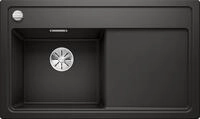 BLANCO ZENAR 45 S | Granitsp&uuml;le aus SILGRANIT schwarz | Einbauart: Einbau von Oben 