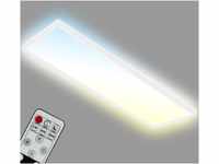 BRILONER Leuchten - LED Deckenleuchte CCT, LED Deckenlampe Backlight, Ultra...