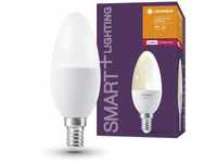 LEDVANCE Smart+ LED, ZigBee Lampe mit E14 Sockel, warmweiß, dimmbar, Direkt