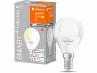 LEDVANCE Smarte LED-Lampe mit WiFi Technologie, Sockel E14, Dimmbar, Warmweiß...