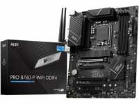 MSI PRO B760-P WiFi DDR4 Mainboard, ATX - Unterstützt Intel 12. & 13. Gen Core