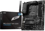 MSI PRO B760-P WiFi DDR4 Mainboard, ATX - Unterst&uuml;tzt Intel 12., 13. & 14. Gen Core
