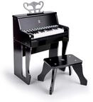 Hape Leuchttasten-Piano - mit Hocker und Notenhalter, Kinder Klavier mit Lichttasten,