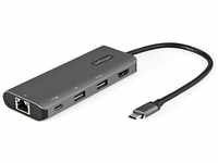 StarTech.com USB C Multiport Adapter - 10 Gbit/s USB Typ C Mini Dock mit 4K...