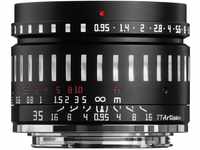 TTArtisan 35 mm F0,95 APS-C große Blende manueller Fokus spiegellose Kameras
