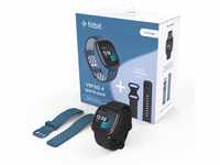 Fitbit Versa 4 Bundle (with Sports Band) Fitness Smartwatch with Built-in GPS...