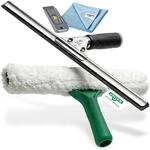 UNGER PRO Fensterreiniger 4in1 Advanced Kit, Pro Fensterputzer Set mit