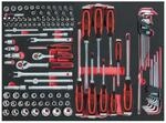 KS Tools 1/4'+3/8 SCS Steckschl&uuml;ssel-Satz, 118-tlg. in 1/Systemeinlage