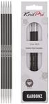 KnitPro Karbonz Nadelspiele 8" (20cm) | 3mm