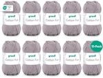 Gr&uuml;ndl Wolle Cotton Fun - Wolle zum H&auml;keln - Strickgarn - H&auml;kelgarn - Pflegeleicht