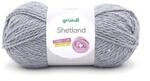 Gr&uuml;ndl Wolle Shetland - Winterwolle - 1 Kn&auml;uel 100 g, Grau | Dicke Wolle zum