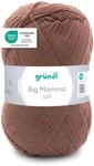 Gr&uuml;ndl Wolle Big Mamma uni - XXL Wolle zum Stricken - Strickgarn - Weich und