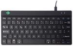 R-Go Compact Break Tastatur, AZERTY FR Layout, Mit Pausenanzeige, Ergonomische