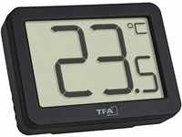 TFA Dostmann Digitales Thermometer, 30.1065.01, Temperaturkontrolle in...