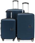 Hauptstadtkoffer Mitte Kofferset (55/68/77 cm) 273 L, Dunkelblau | ABS-Hartschale &middot;
