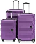Hauptstadtkoffer Mitte Kofferset (55/68/77 cm) 273 L, Aubergine | ABS-Hartschale &middot;