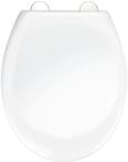 WENKO WC-Sitz Mod. Ios Toilettensitz mit Easy-Close Absenkautomatik und Fix-Clip