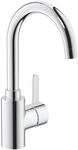 GROHE Eurosmart Cosmopolitan, Waschtischarmatur hoch, wassersparend (Wasserhahn f&uuml;r