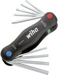 Wiha Multitool PocketStar&reg; Innen-Sechskant, Schlitz, Phillips, TORX 9-tlg., per