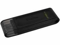 Kingston DataTraveler 70 - DT70/256GB USB-C-Stick mit dem Mehrwert, Schwarz