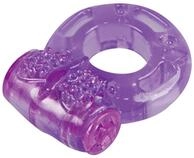 Butterfly Wings Vibrating Cockring - softer Penisring mit Vibrator und Reiznoppen,