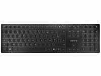 CHERRY KW 9100 SLIM, Kabellose Design-Tastatur, Französisches Layout (AZERTY),