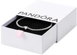 PANDORA Armband Timeless "Funkelndes Herz" silber, Zirkonia 590041C01 PANDORA...