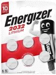 CR2032 6BL ENERGIZER Batterien ECR2032