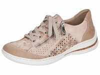 Rieker Damen Sneaker M35G6-31 rosa Gr. 36