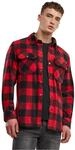 Brandit Fleece Shirt Jeff M&auml;nner Langarmhemd schwarz/grau Basics, Streetwear