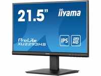 iiyama Prolite XU2293HS-B5 54,5cm 21,5 Zoll IPS LED-Monitor Full-HD HDMI DP