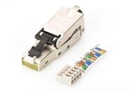 DIGITUS DN-93631 &ndash; Netzwerkstecker Cat 6A &ndash; 1 St&uuml;ck &ndash; 360&deg; Geschirmt...